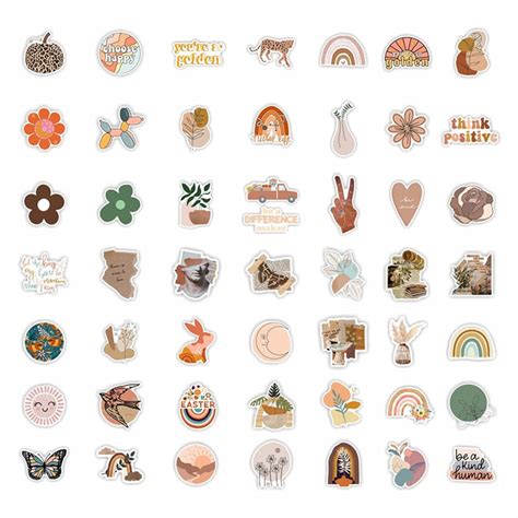 Aesthetic Stickers Minimalist Stickers Laptop Stickers - Etsy Canada