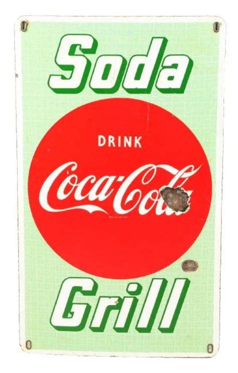 1950's Drink Coca-Cola Sign Value & Price Guide