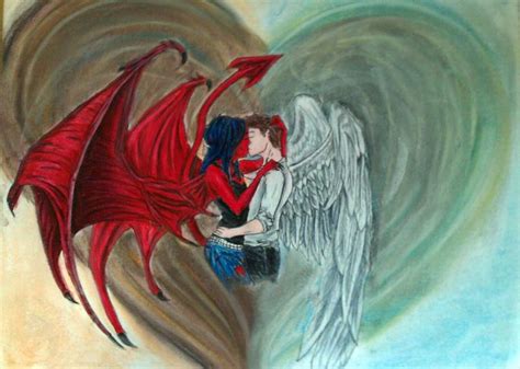 The Love of an Angel and Demon by AngelOfDragon on DeviantArt