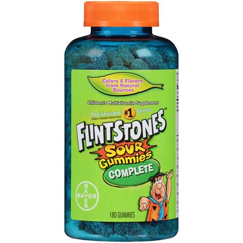 Flintstones Children's Complete Multivitamin Sour Gummies - Shop Multivitamins at H-E-B