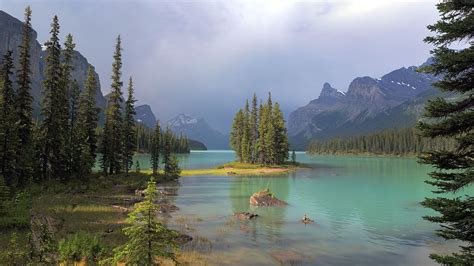 Foggy mountains by the lake wallpaper - Nature wallpapers - #46326