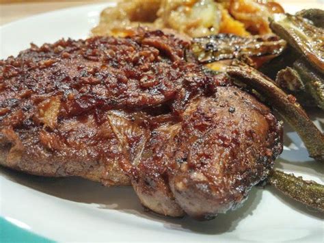 Recipe: Lion's Mane Mushroom Steaks (with Bonus Roasted Okra Recipe) — Steemit | Steak and ...