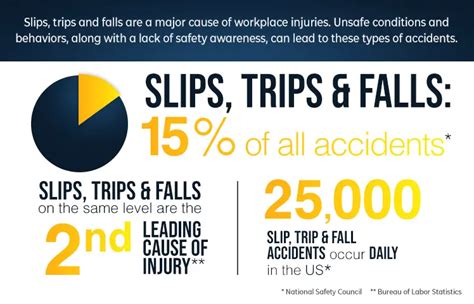 8 Common Causes of Slip/Fall Accidents PLUS Examples/Statistics