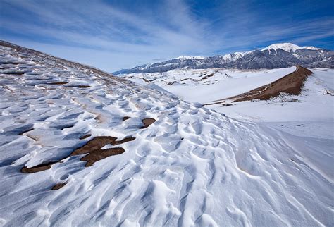 High Dune Winter #340 | Great Sand Dunes National Park, Colorado | Stan Rose Images