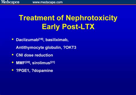 Renal Dysfunction Following Liver Transplantation