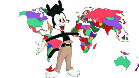 Animaniacs - Yakko's World Official Instrumental - YouTube