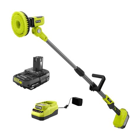 Reviews for RYOBI ONE+ 18V Cordless Telescoping Power Scrubber Kit with ...