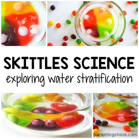 Skittles Science: Exploring Water Stratification