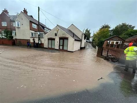 Havoc of 'horrendous' floods in Nottinghamshire village 'turned into Venice' after heavy ...