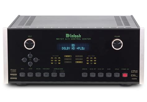 McIntosh MX121 audio/visual processor - NO LONGER AVAILABLE - Home Cinema at Vision Hifi