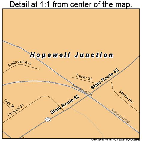 Hopewell Junction New York Street Map 3635573