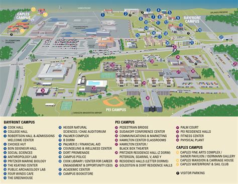 University Of North Florida Campus Map