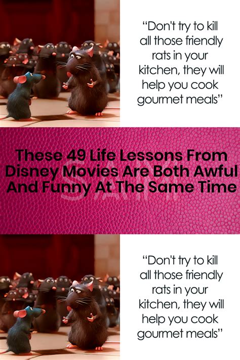 These 49 life lessons from disney movies are both awful and funny at ...