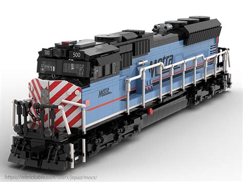 LEGO MOC SD70MACH Metra by jepaz | Rebrickable - Build with LEGO