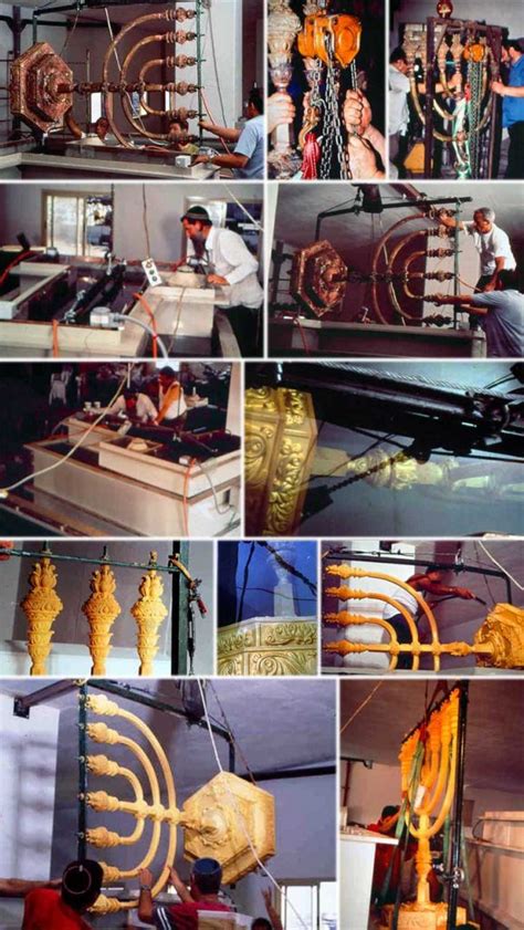 History of the Holy Temple Menorah - Temple Institute