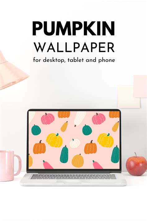 Cute Pumpkin Wallpaper For Desktop And Phone — Gathering Beauty