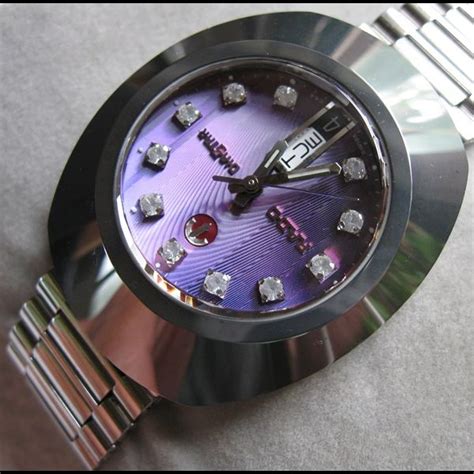 FS: Rado Diastar Original Automatic- stunning blue/purple dial, faceted ...