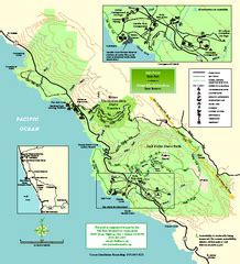 Salt Point State Park Campground Map - 25050 Coast Highway One Jenner CA • mappery