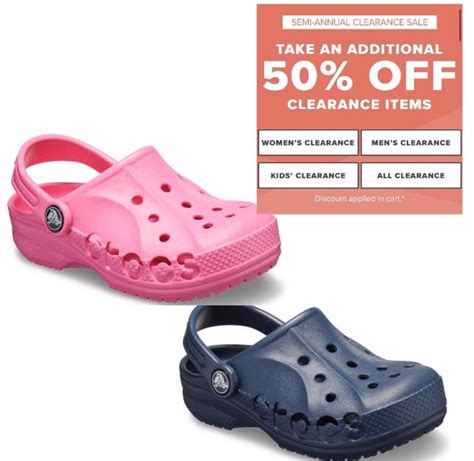 Crocs: 50% Off Sale – Kids’ Clogs only $12! – Wear It For Less