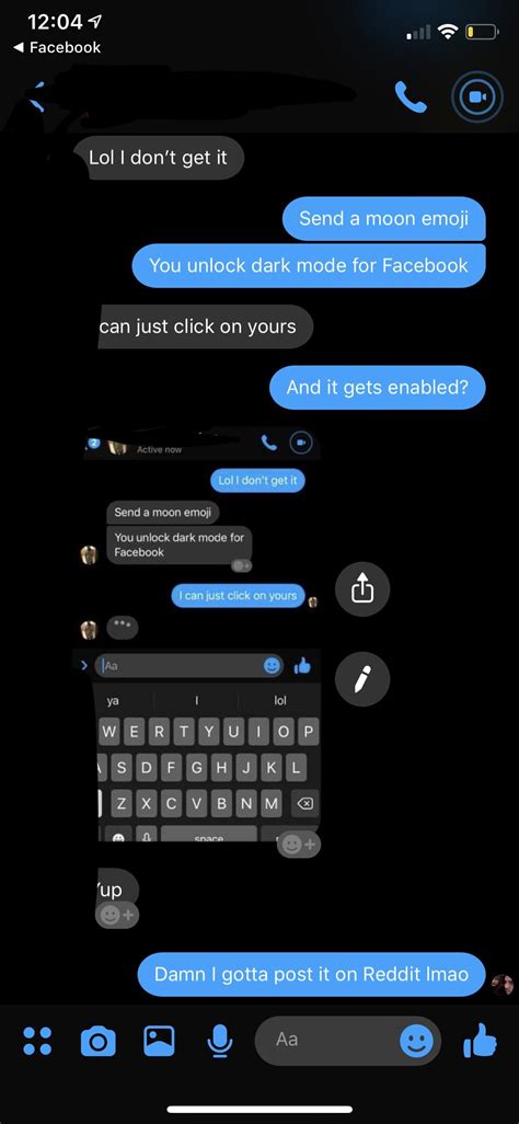 Pro tip: you can also tap on a moon emoji to enable dark mode for ...