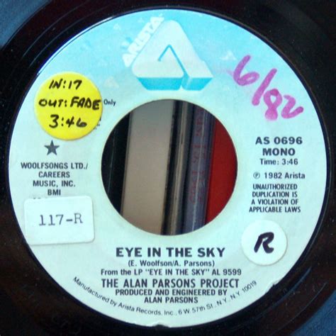 The Alan Parsons Project - Eye In The Sky (1982, Vinyl) | Discogs