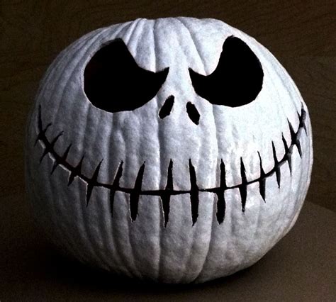 Jack Skellington Pumpkin Face - Kid Creative