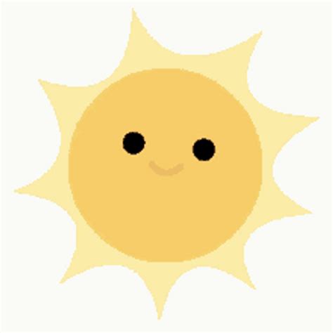 Yellow Cartoon Sun GIF | GIFDB.com