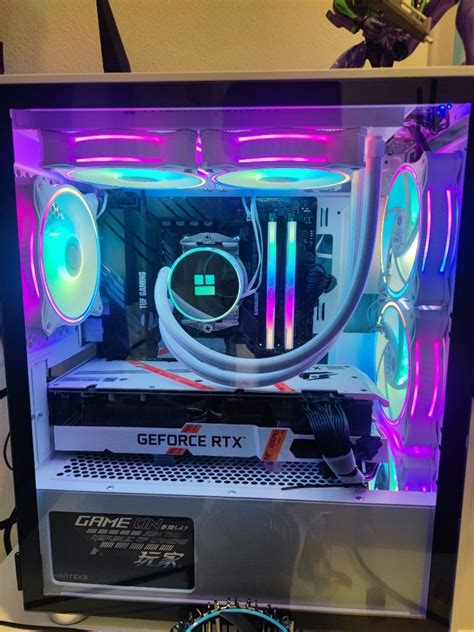 PCCOOLER MATX ITX white pc gaming case, Computers & Tech, Parts ...