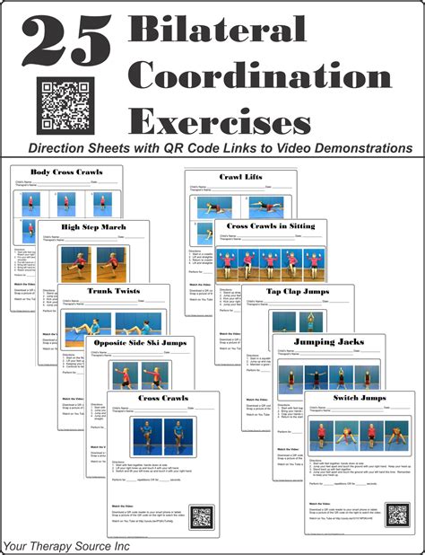 25+ Bilateral Coordination Exercises - Your Therapy Source