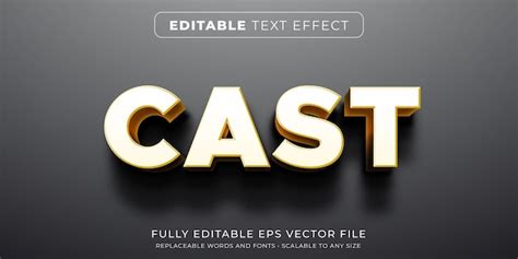 Premium Vector | Editable text effect in heavy shadow cast style