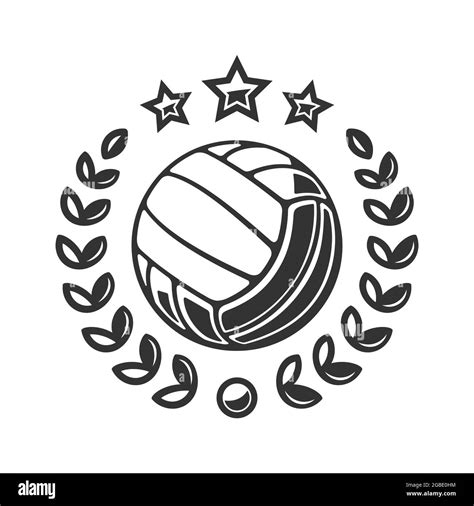 Volleyball vector vectors hi-res stock photography and images - Alamy