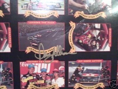 Davey Allison Autograph Trading Card Proof Nascar | #37803864