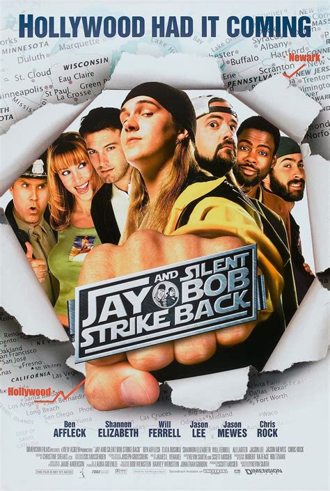 "Jay And Silent Bob Strike Back" movie poster, 2001.