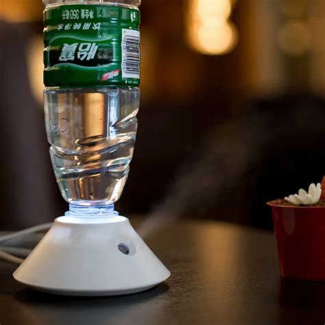 Portable Water Bottle Electric Desktop Humidifier Home Air Humidifier USB Mini DIY Essential Oil ...