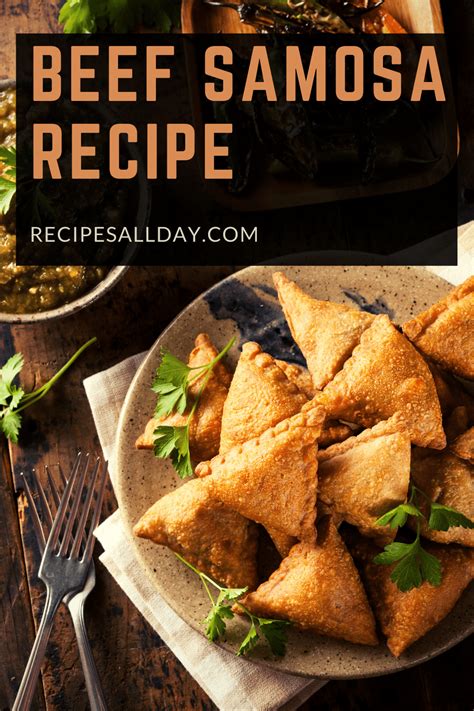 Beef Samosa Recipe - RecipesAllDay