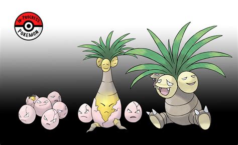 102 - 103 Exeggcute line by InProgressPokemon on DeviantArt