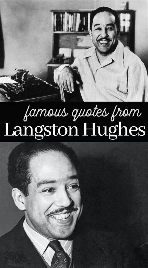 Famous Langston Hughes Quotes