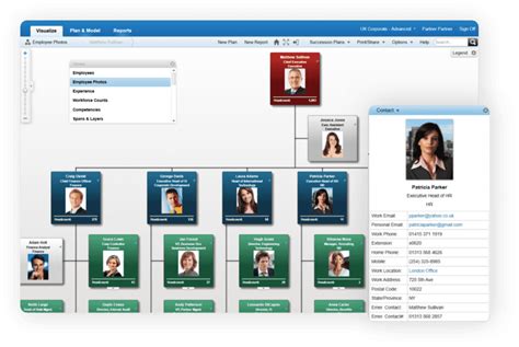 Organizational Chart Software - PeopleSpheres