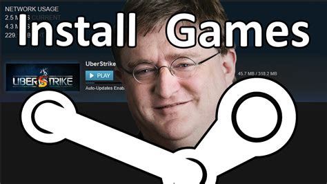 How To Download Games On Steam and Then Install Them - YouTube