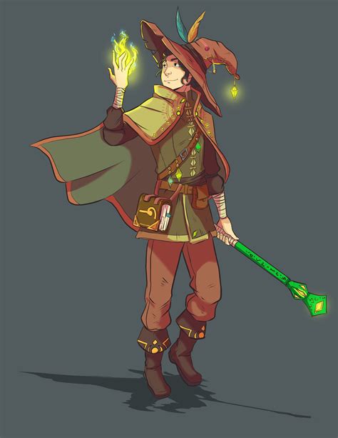 [Art] Commission Roc the Wizard : r/DnD