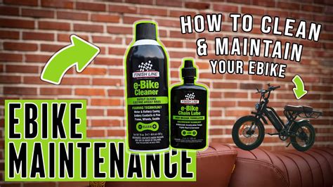 Electric Bike Maintenance | How to Clean and Maintain your E-bike - YouTube