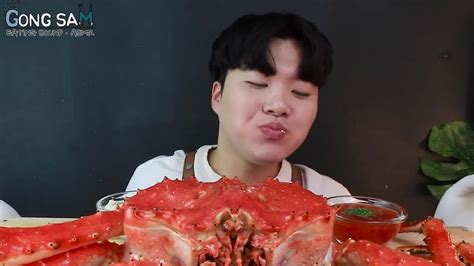 ASMR MUKBANG 대왕 킹크랩 4KG 해물찜 먹방 SEAFOOD STEAMED GIANT KING CRAB EATING | ASMR MUKBANG 대왕 킹크랩 4KG ...