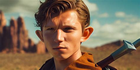 Tom Holland Looks Perfect As Link For A Live-Action Zelda Movie