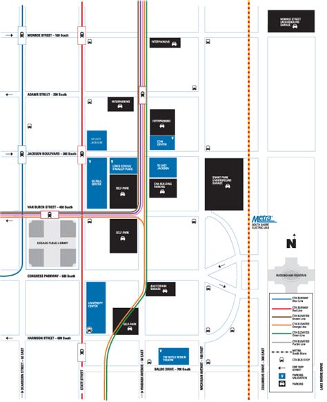 DePaul University Loop Campus Map - 55 e jackson chicago il • mappery