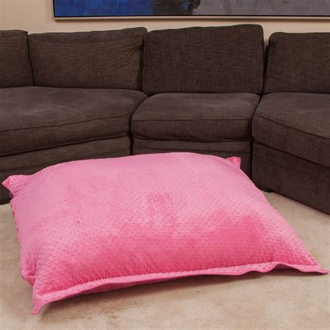 Jasmine Pink Dimpled Beanbag Pillow | Pillows, Bed pillows, Bean bag