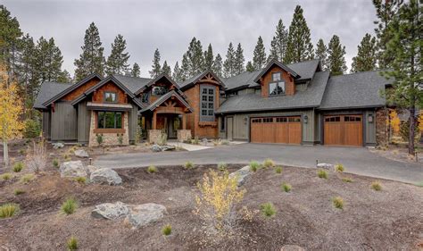 Plan 54235HU: Stunning Mountain Craftsman Retreat with Two Master Suites and Bunk Room ...