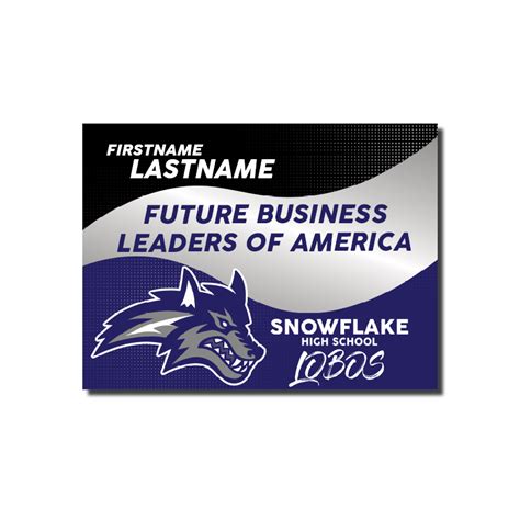 Snowflake Future Business Leaders of America – School Spirit Place