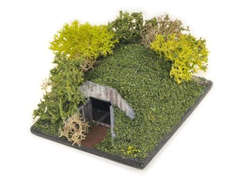 Image result for anderson shelter model | Anderson shelter, Air raid ...