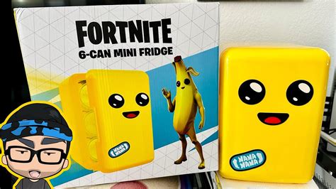 Fortnite Peely Mini Fridge from Walmart - YouTube