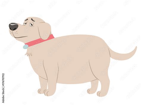 Fat Dog Clipart